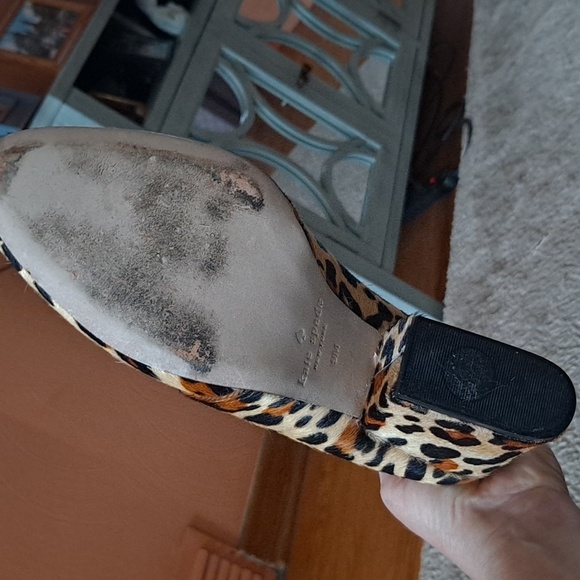 Kate Spade Leopard Print Calf Fur Roger Bootie Size 9 - Picture 3 of 6